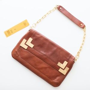 NWT!! Tory Burch Veg Tan Liam Shoulder Bag